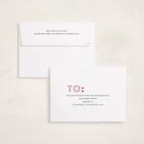 "Merry & Bold" - Holiday Cards in Candy Cane by Angela Thompson - FREE Recipient Addressing