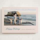"Scripted Holiday" - Holiday Cards in Wintermint by Mansi Verma - Front