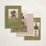 "Juniper berry" - Holiday Cards in Pine by Natalie Rae - Back of Card Options