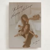 "Vintage Tilted" - Holiday Cards in Mulled Wine by Juliana Zimmermann - Front