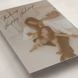 "Vintage Tilted" - Holiday Cards in Mulled Wine by Juliana Zimmermann - Detail