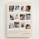 "Snapshots" - Holiday Cards in Pudding by Creo Study - Front