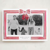 "Ribbon Framed" - Holiday Cards in Snow by Iveta Angelova - Front