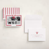 "Ribbon Framed" - Holiday Cards in Snow by Iveta Angelova - Assembled