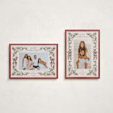 "Holiday gifts" - Holiday Cards in Crimson by Chris Griffith - Photo Orientation Options