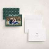 "Dotted" - Holiday Cards in Pine by Carolyn MacLaren - Assembled