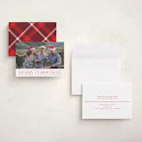 "Merry Trim" - Holiday Cards in Candy Cane by Erica Krystek - Assembled