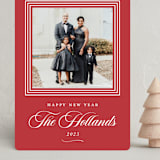 "Merry Love" - Holiday Cards in Ruby by Alston Foster - Front
