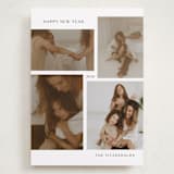 "Between the Lines" - Holiday Cards in Snow by Lisa Assenmacher - Front