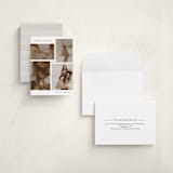 "Between the Lines" - Holiday Cards in Snow by Lisa Assenmacher - Assembled