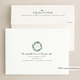 "Peace On Earth" - Holiday Cards in Spruce by Susan Moyal - FREE Recipient Addressing