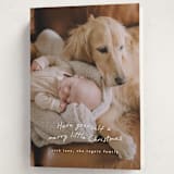 "very merry little Christmas" - Holiday Cards in Snowfall by Leah Ragain - Folded Card