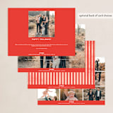 "Merry Lines" - Holiday Cards in Candy by Michelle Taylor - Back of Card Options