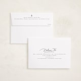 "Evoke" - Holiday Cards in Snow by Everett Paper Goods - FREE Recipient Addressing