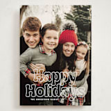 "Outline" - Holiday Cards in Starlight by Jessie Steury - Front