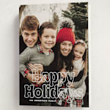 "Outline" - Holiday Cards in Starlight by Jessie Steury - Folded Card