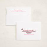 "Outline" - Holiday Cards in Starlight by Jessie Steury - FREE Recipient Addressing