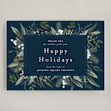 "Holiday Botanical" - Holiday Cards in Blue Spruce by Susan Moyal - Full Design
