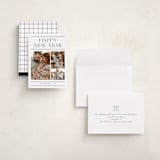 "Newsletter" - Holiday Cards in Cotton by Stacey Meacham - Assembled