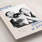 "Wrapped Up" - Holiday Cards in Lake by Megan Davis - Detail