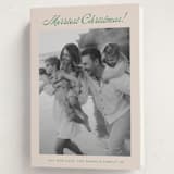 "Having Fun" - Holiday Cards in Lime by Carolyn MacLaren - Folded Card