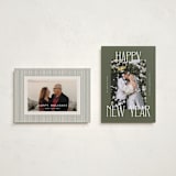 "Maeve" - Holiday Cards in Juniper by Kelly Watkins - Photo Orientation Options