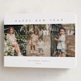 "trilogy" - Holiday Cards in Snowfall by Pippa Shaw - Folded Card