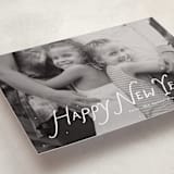 "Handwritten happy" - Holiday Cards in Penguin by Lea Delaveris - Detail