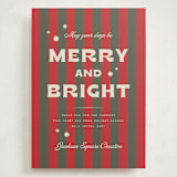 "Retro" - Holiday Cards in Garland by Wildfield Paper Co - Front