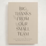 "botanical big thanks" - Holiday Cards in Pudding by Sara Hicks Malone - Front