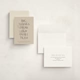 "botanical big thanks" - Holiday Cards in Pudding by Sara Hicks Malone - Assembled