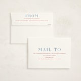 "Festive Stripes" - Holiday Cards in Stocking by Alston Foster - FREE Recipient Addressing