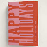 "Bold and Clear" - Holiday Cards in Santa by Claudia Orengo - Folded Card