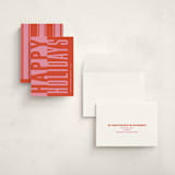 "Bold and Clear" - Holiday Cards in Santa by Claudia Orengo - Assembled