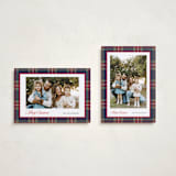 "Navy Baby" - Holiday Cards in Navy by Cindy Reynolds - Photo Orientation Options
