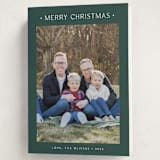 "Dotted" - Holiday Cards in Pine by Carolyn MacLaren - Folded Card