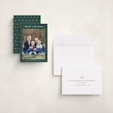"Dotted" - Holiday Cards in Pine by Carolyn MacLaren - Assembled