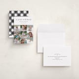 "Annual Review" - Holiday Cards in Midnight by Shari Margolin - Assembled