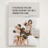 "New Year Win" - Holiday Cards in Denim by Karen Glenn - Front