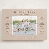 "Our Year in Review" - Holiday Cards in Ginger by Kristen Knechtel - Front
