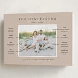 "Our Year in Review" - Holiday Cards in Ginger by Kristen Knechtel - Folded Card
