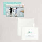 "Quietude" - Holiday Cards in Glacier by Rebecca Daublin - Assembled
