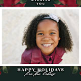 "Holiday" - Holiday Cards in Ivy by Lori Wemple - Detail