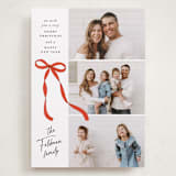 "Ascend" - Holiday Cards in Poinsettia by Paper Raven Co. - Front