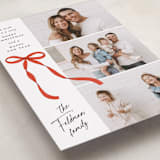 "Ascend" - Holiday Cards in Poinsettia by Paper Raven Co. - Detail