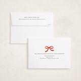 "Ascend" - Holiday Cards in Poinsettia by Paper Raven Co. - FREE Recipient Addressing