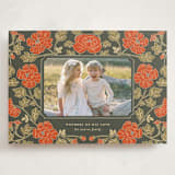 "Christmas Poppies" - Holiday Cards in Balsam by Tara Grangroth - Front
