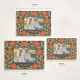"Christmas Poppies" - Holiday Cards in Balsam by Tara Grangroth - Formats Available