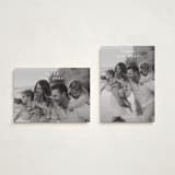 "cheery vibes" - Holiday Cards in Cotton by Stacey Meacham - Photo Orientation Options