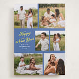 "Playful Pop" - Holiday Cards in Blue Jay by Cass Loh - Front